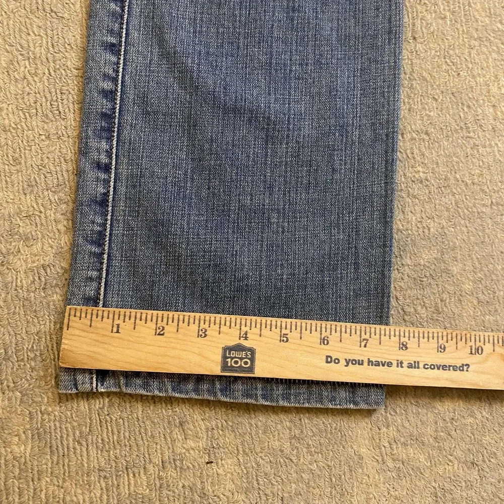 Vintage Levis 539 Straight Jeans Mens 29x32 Blue Medium Wash Denim Pants Cotton